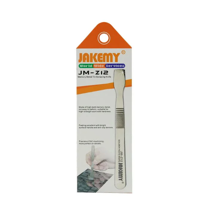 اسپاتول و قاب بازکن JAKEMY JM-Z12 مناسب تعمیرات موبایل